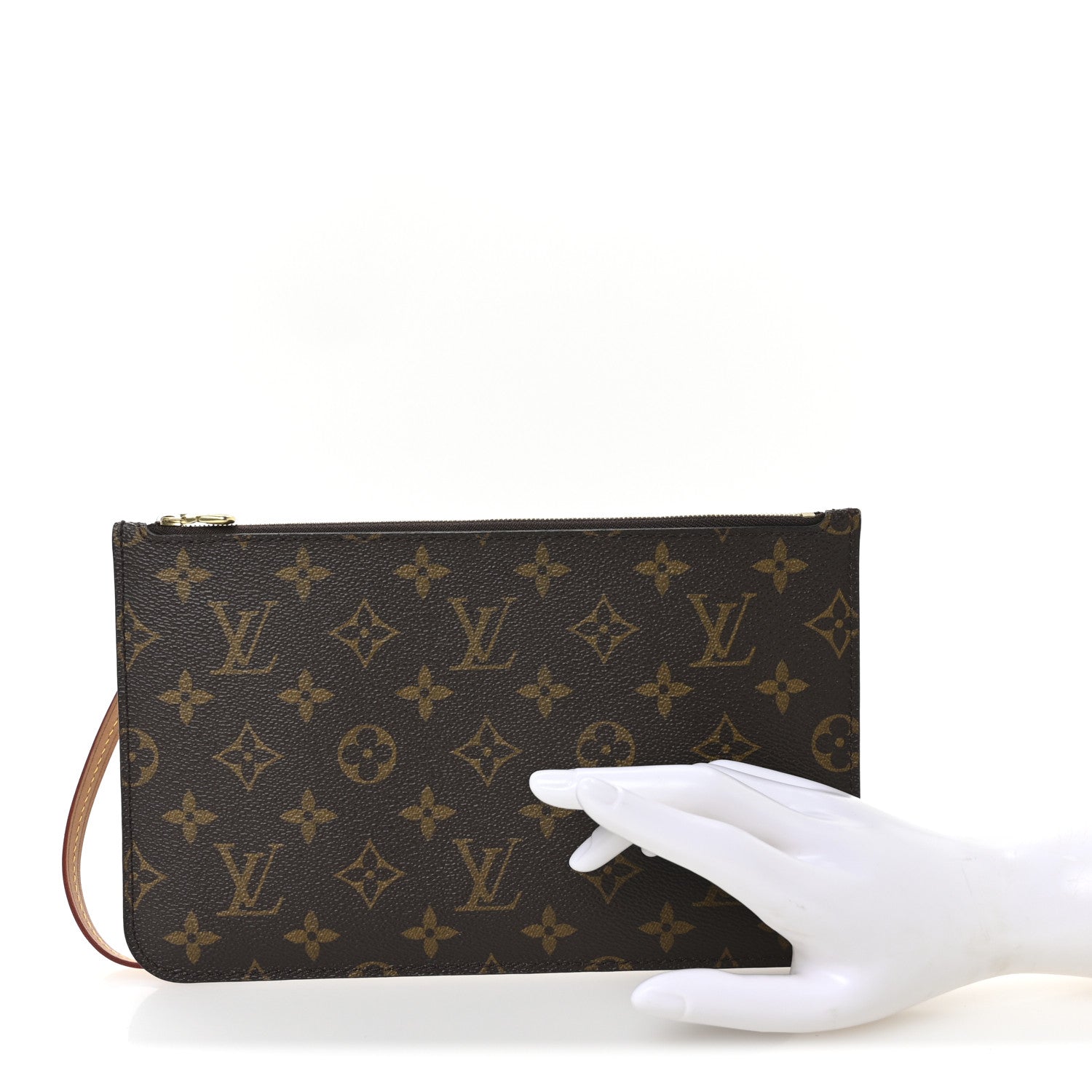 Louis Vuitton Monogram Neverfull MM GM Pochette 2 of 7