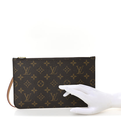 Louis Vuitton Monogram Neverfull MM GM Pochette 2 of 7