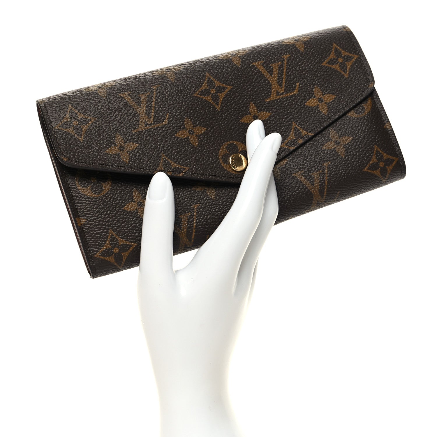 Louis Vuitton Monogram Sarah Wallet NM 2 of 8