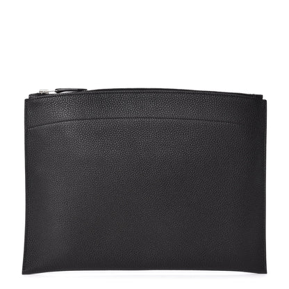 Hermes Togo Medium Bazar Pouch Black 1 of 9