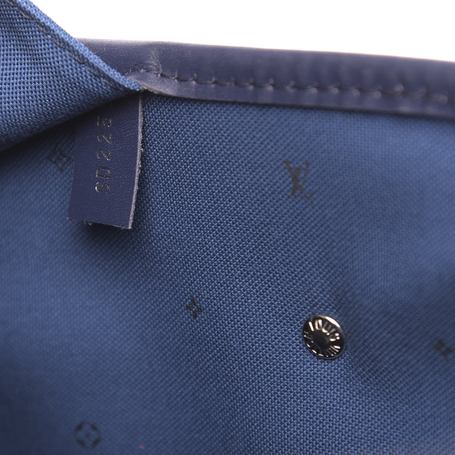 Louis Vuitton Monogram Escale Neverfull MM Blue 8 of 12