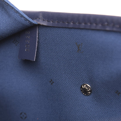 Louis Vuitton Monogram Escale Neverfull MM Blue 8 of 12