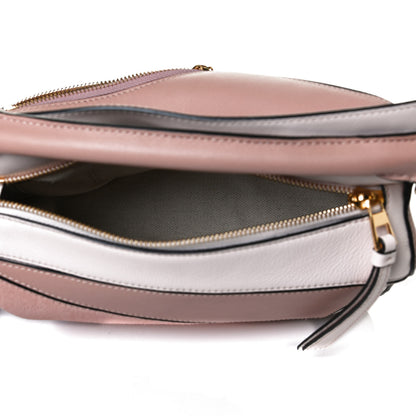 Loewe Calfskin Suede Small Puzzle Bag Blush 5 of 13
