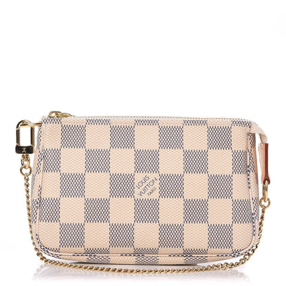 Louis Vuitton Damier Azur Mini Pochette Accessories 1 of 7
