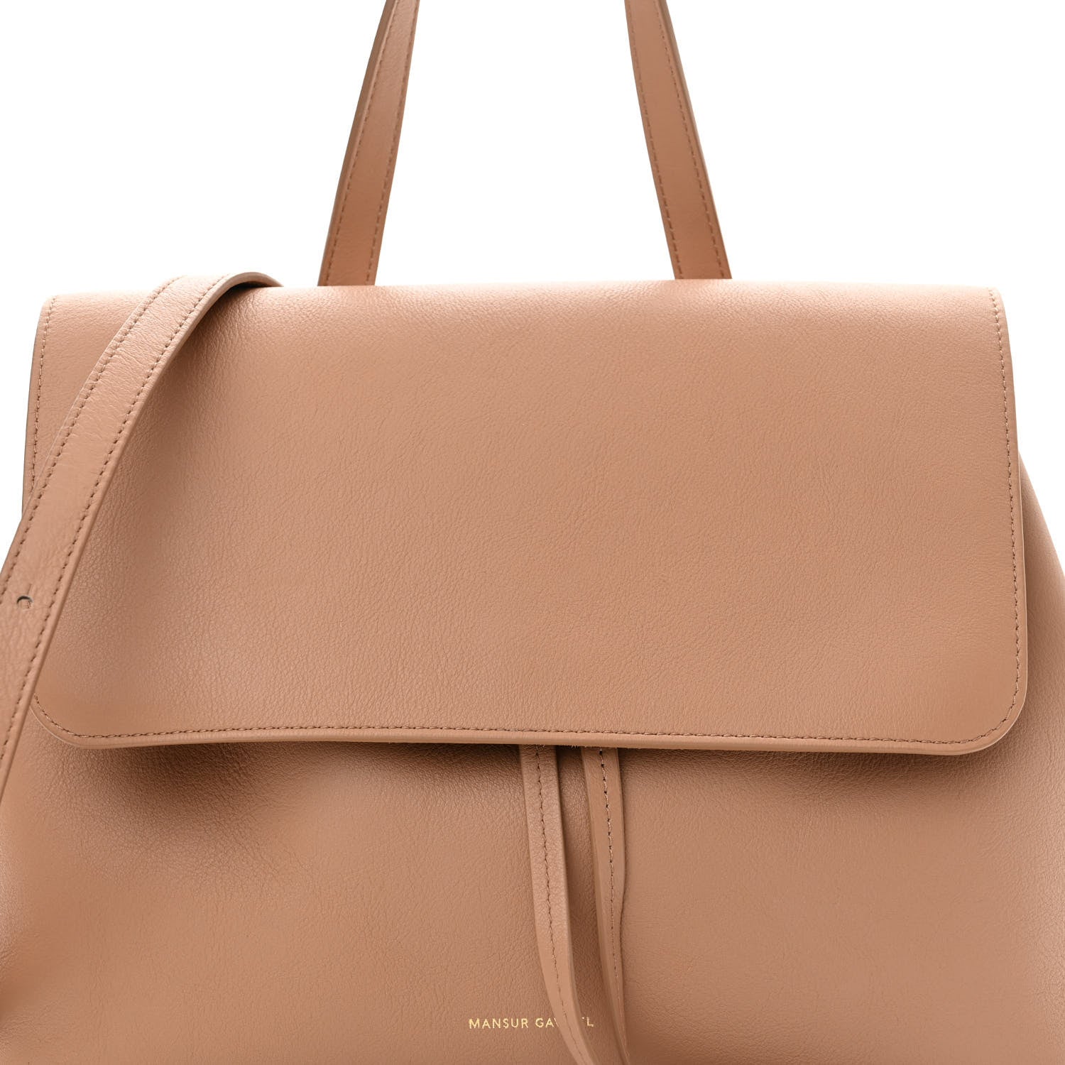 Mansur Gavriel Calfskin Soft Lady Bag Biscotto 7 of 11