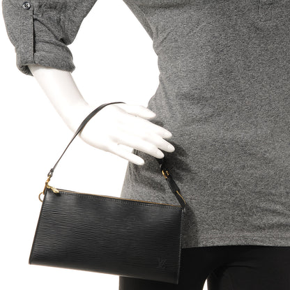 Louis Vuitton Epi Pochette Accessories Black 2 of 6