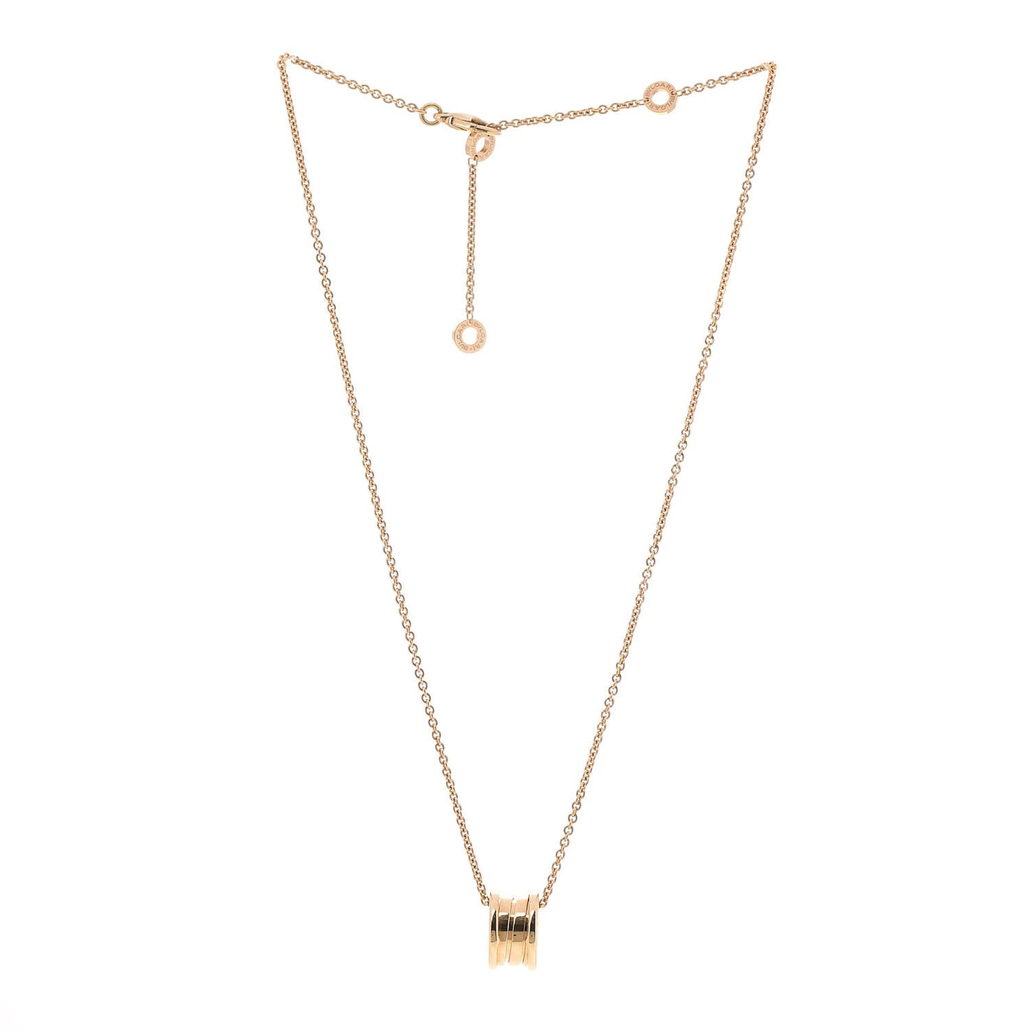 18K Yellow Gold B.Zero1 Pendant Necklace