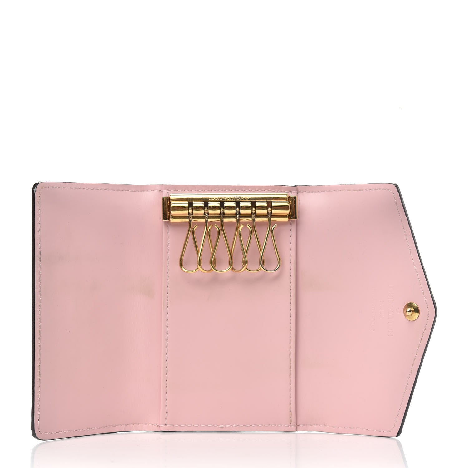 Louis Vuitton Vernis Multicles 6 Key Holder Rose Ballerine 5 of 7