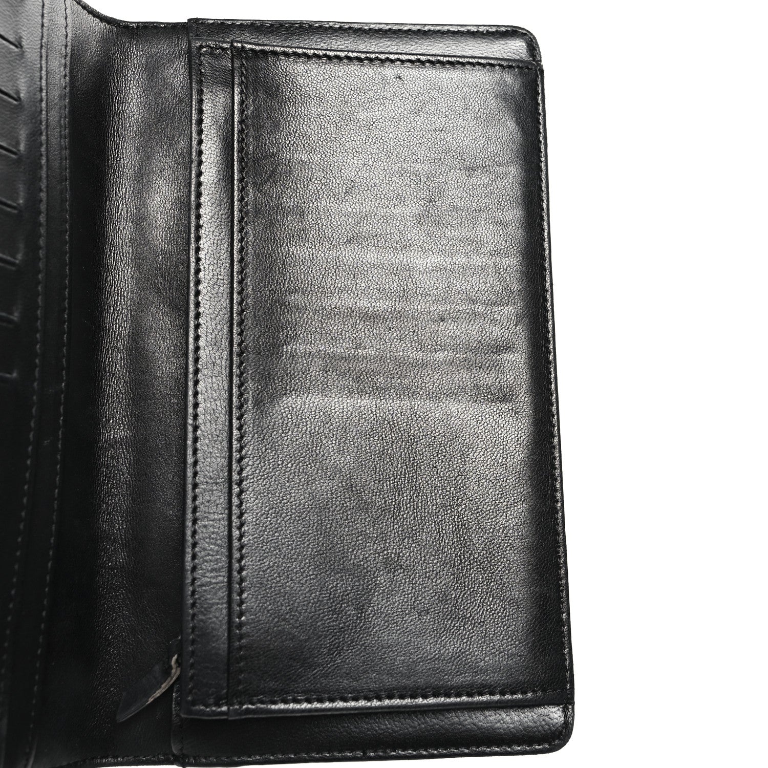 Chanel Patent Calfskin Lucky Symbols Yen Wallet Black 9 of 9
