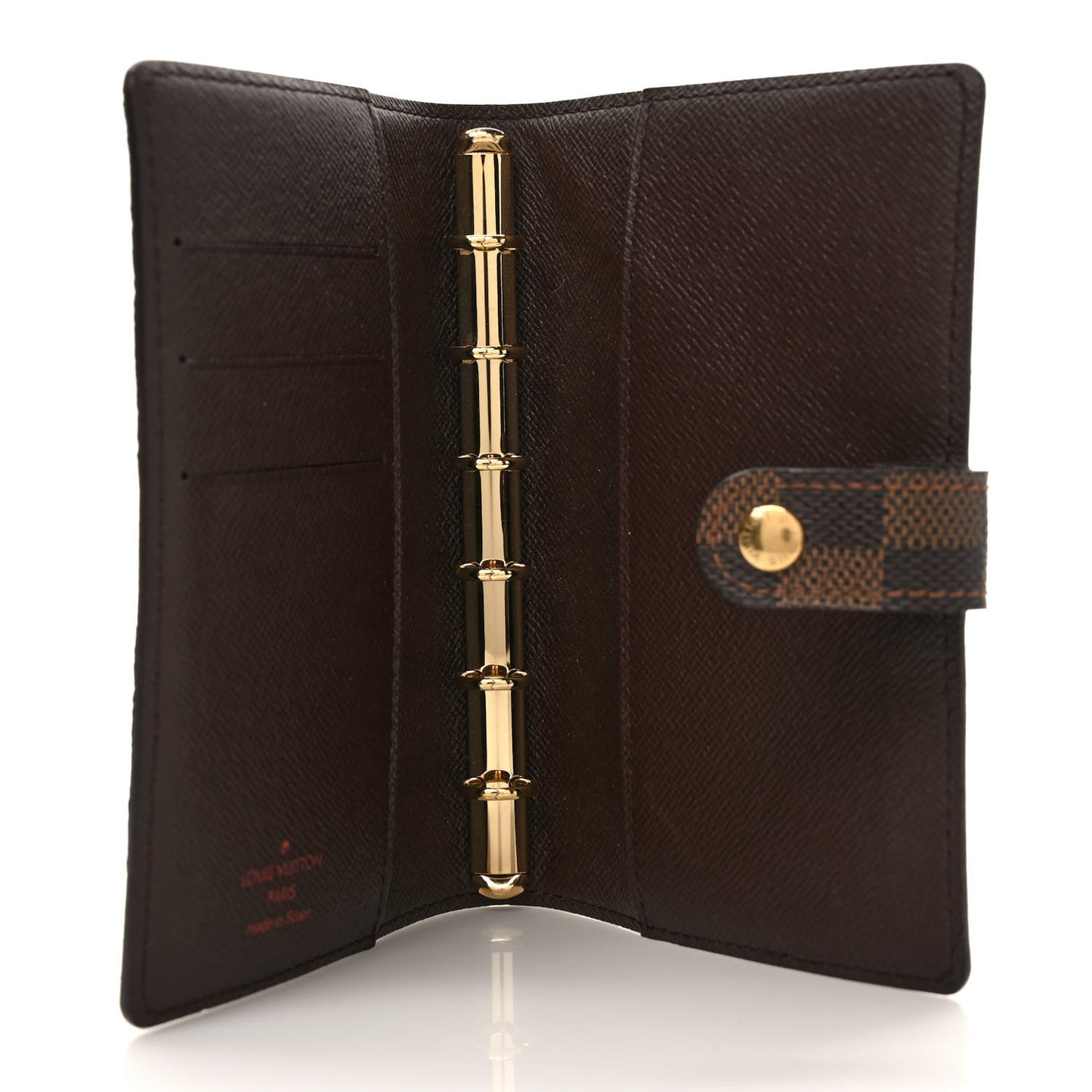 Damier Ebene Small Ring Agenda Cover