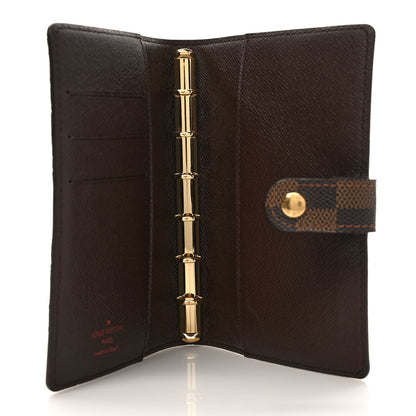 Louis Vuitton Damier Ebene Small Ring Agenda Cover 5 of 6