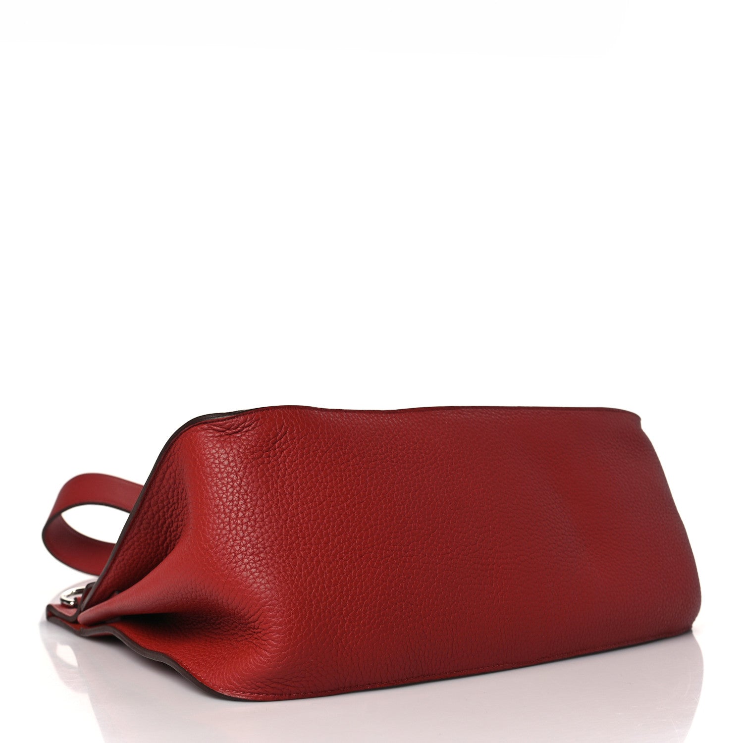 Hermes Taurillon Clemence Jypsiere 34 Rouge Venetian 3 of 9