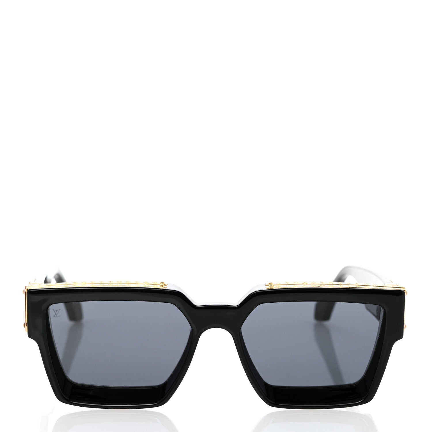 Louis Vuitton Acetate 1.1 Millionaires Sunglasses Z1165W Black 2 of 7