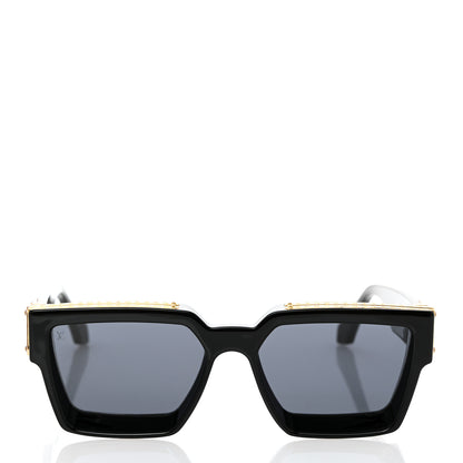 Louis Vuitton Acetate 1.1 Millionaires Sunglasses Z1165W Black 2 of 7