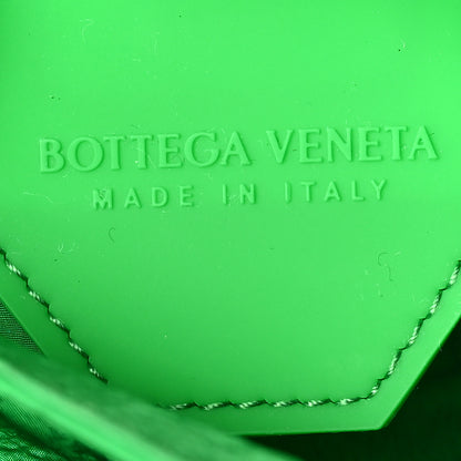 Bottega Veneta Paper Calfskin Intreccio Cassette Belt Bag Parakeet 6 of 8