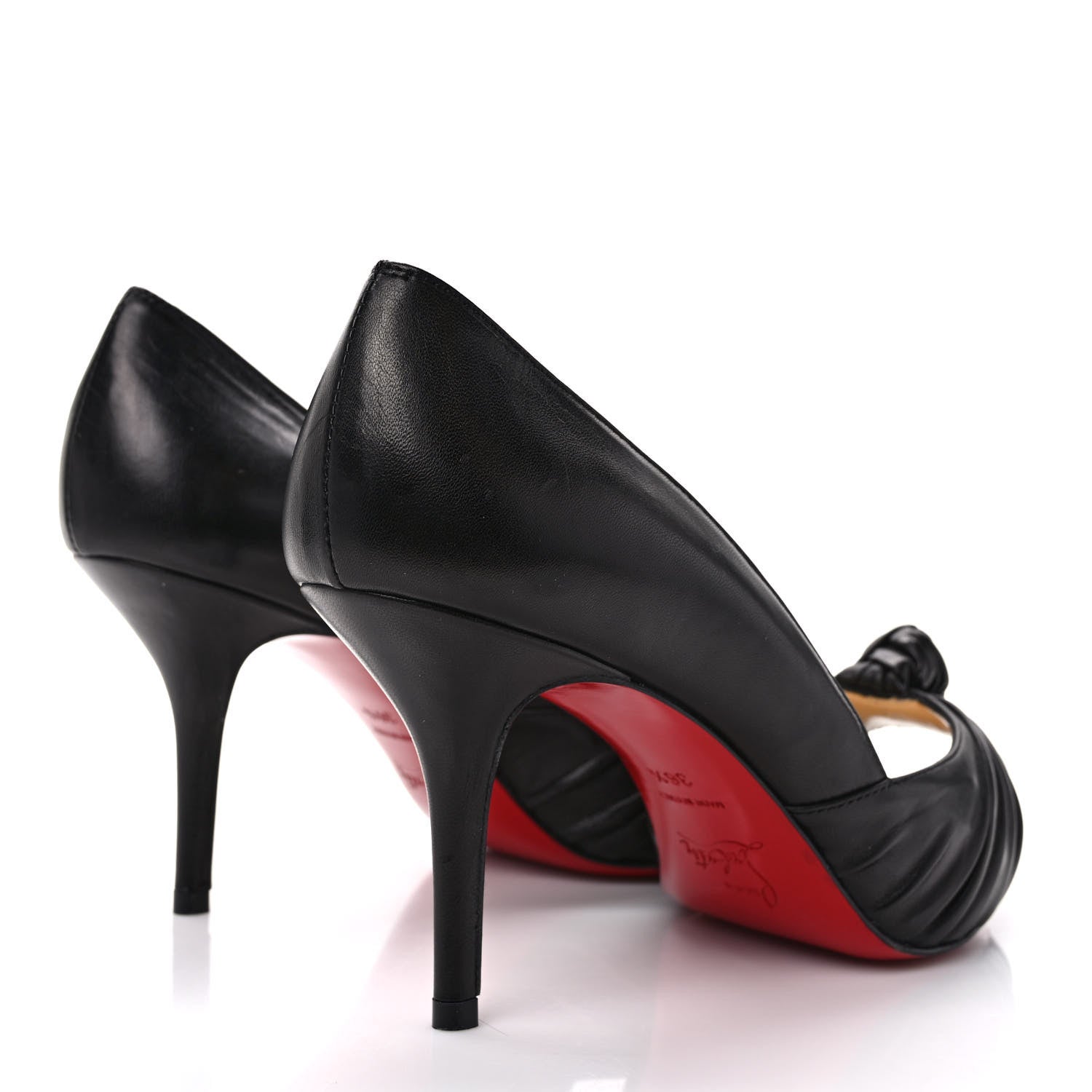 Christian Louboutin Nappa Lady Gres 80 Pumps 36.5 Black 4 of 7