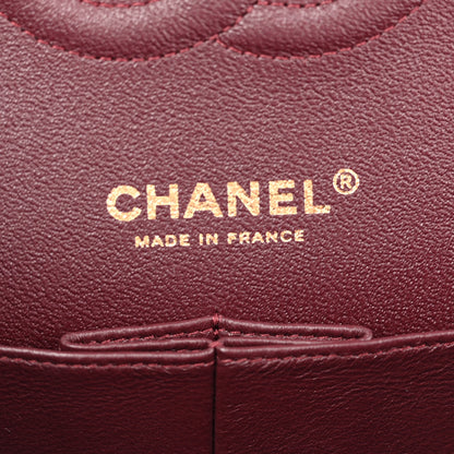 Chanel Lambskin Quilted Medium Double Flap Black 6 of 11