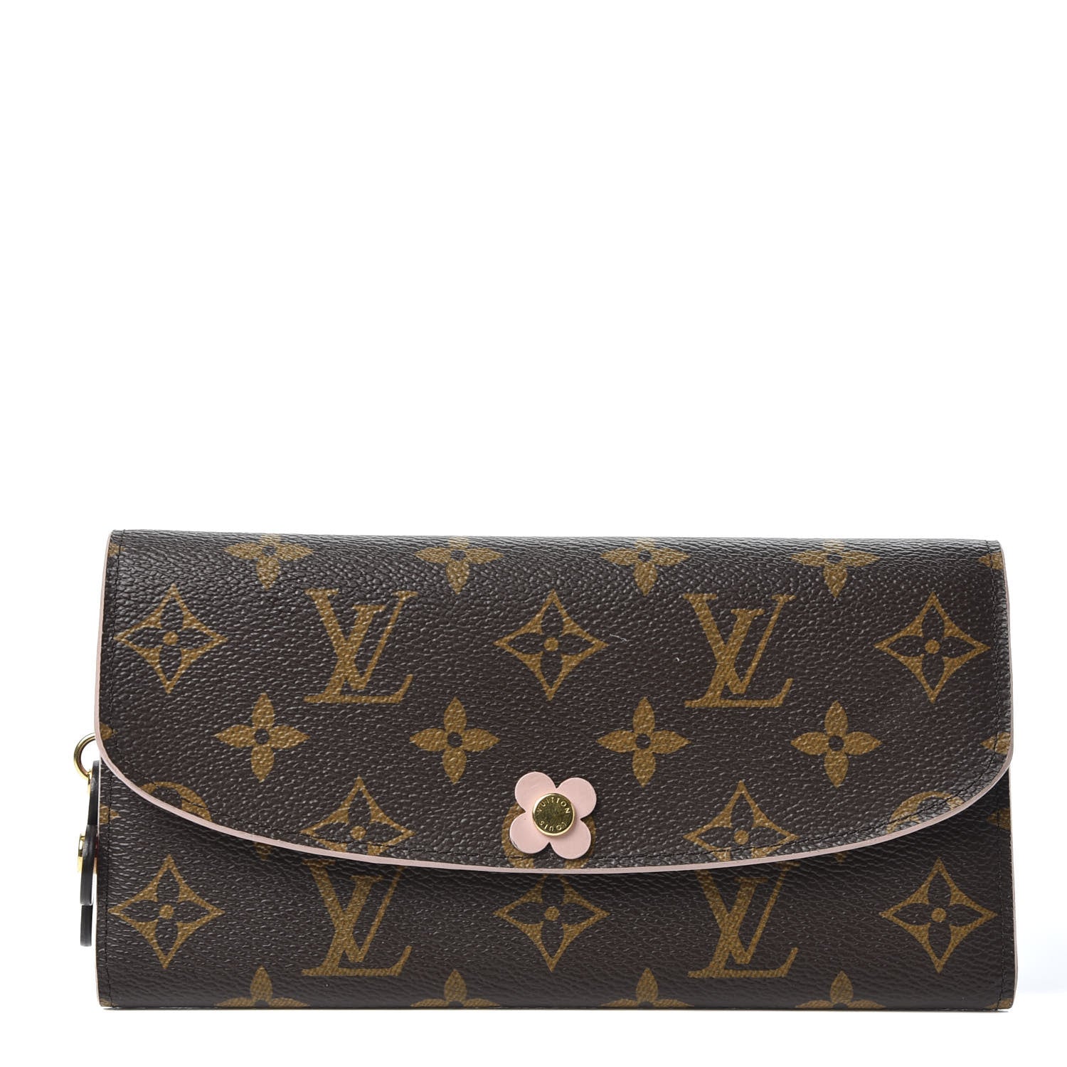 Louis Vuitton Monogram Bloom Flower Emilie Wallet 1 of 12