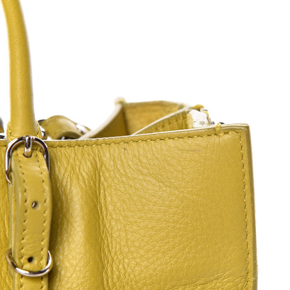 Balenciaga Calfskin Papier Mini A4 Jaune Citronnade 8 of 12