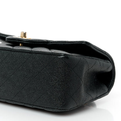 Chanel Caviar Quilted Mini Top Handle Rectangular Flap Black 11 of 12