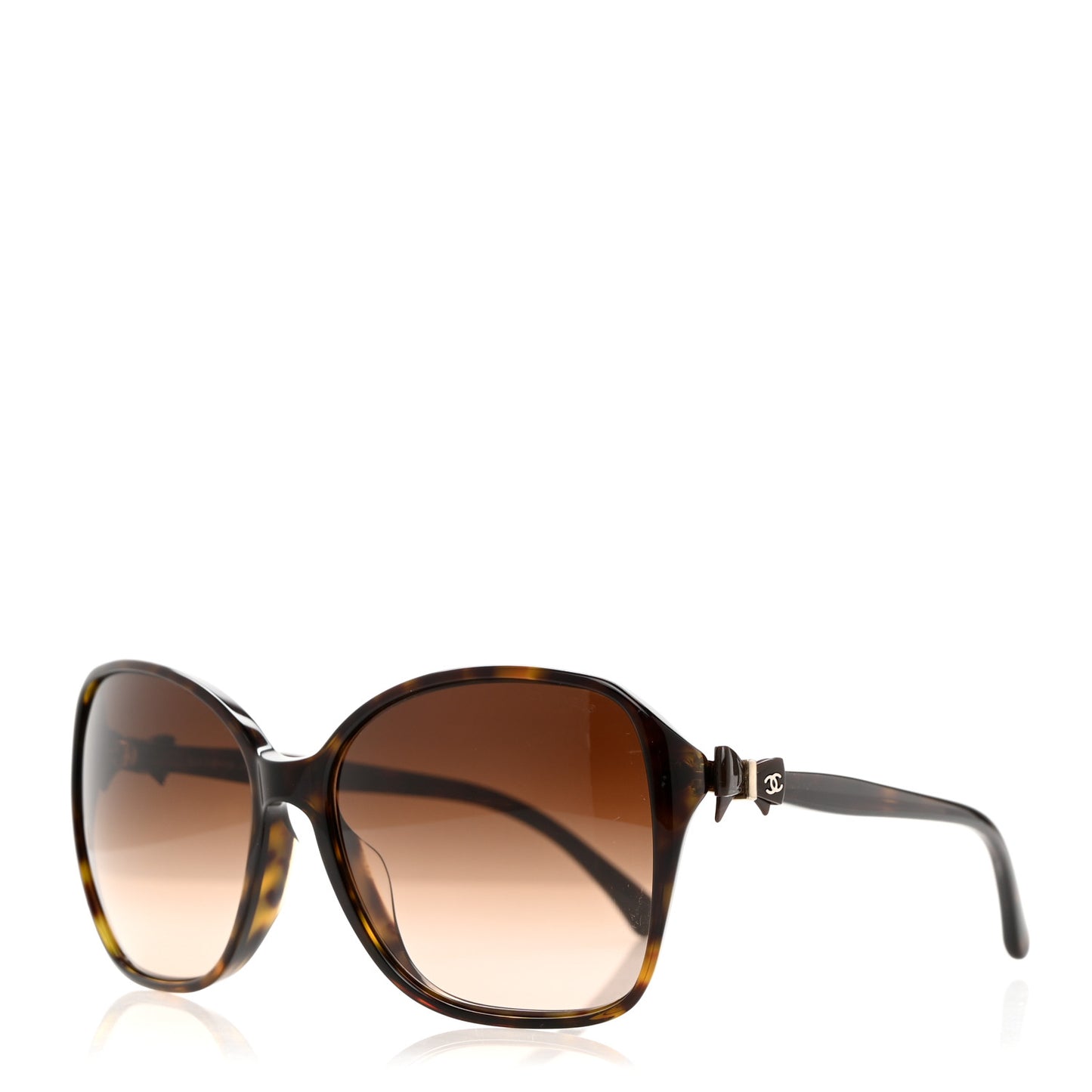 Acetate CC Bow Sunglasses 5205-A Tortoise
