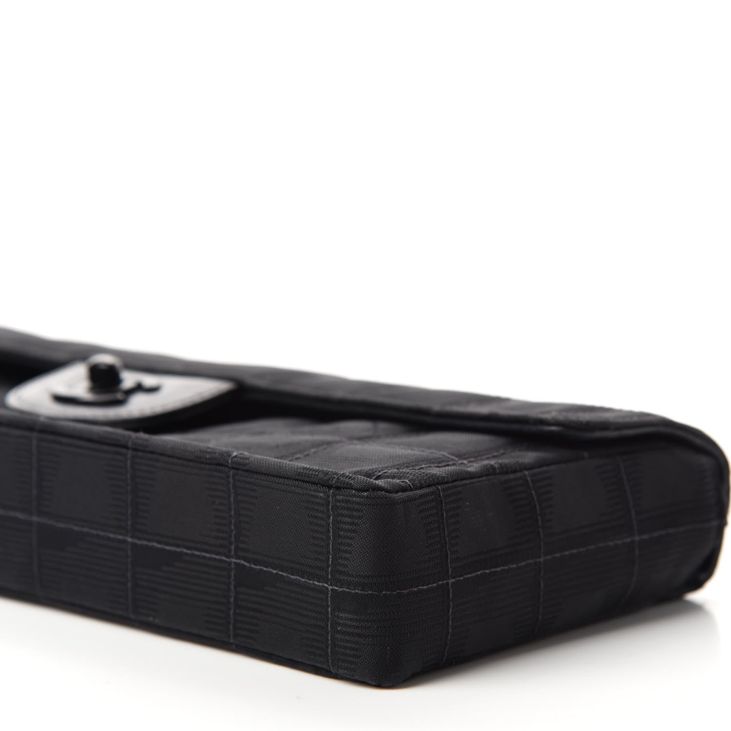 Chanel Nylon Travel East West Flap Black 7 of 14