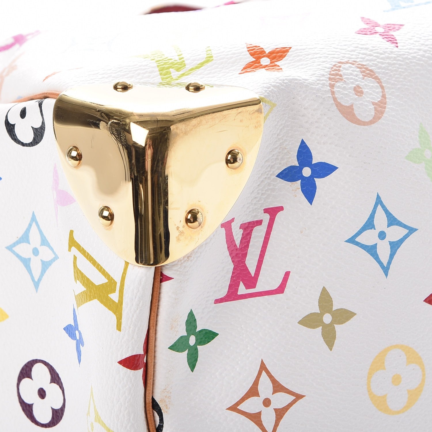 Louis Vuitton Monogram Multicolor Speedy 30 White 11 of 14