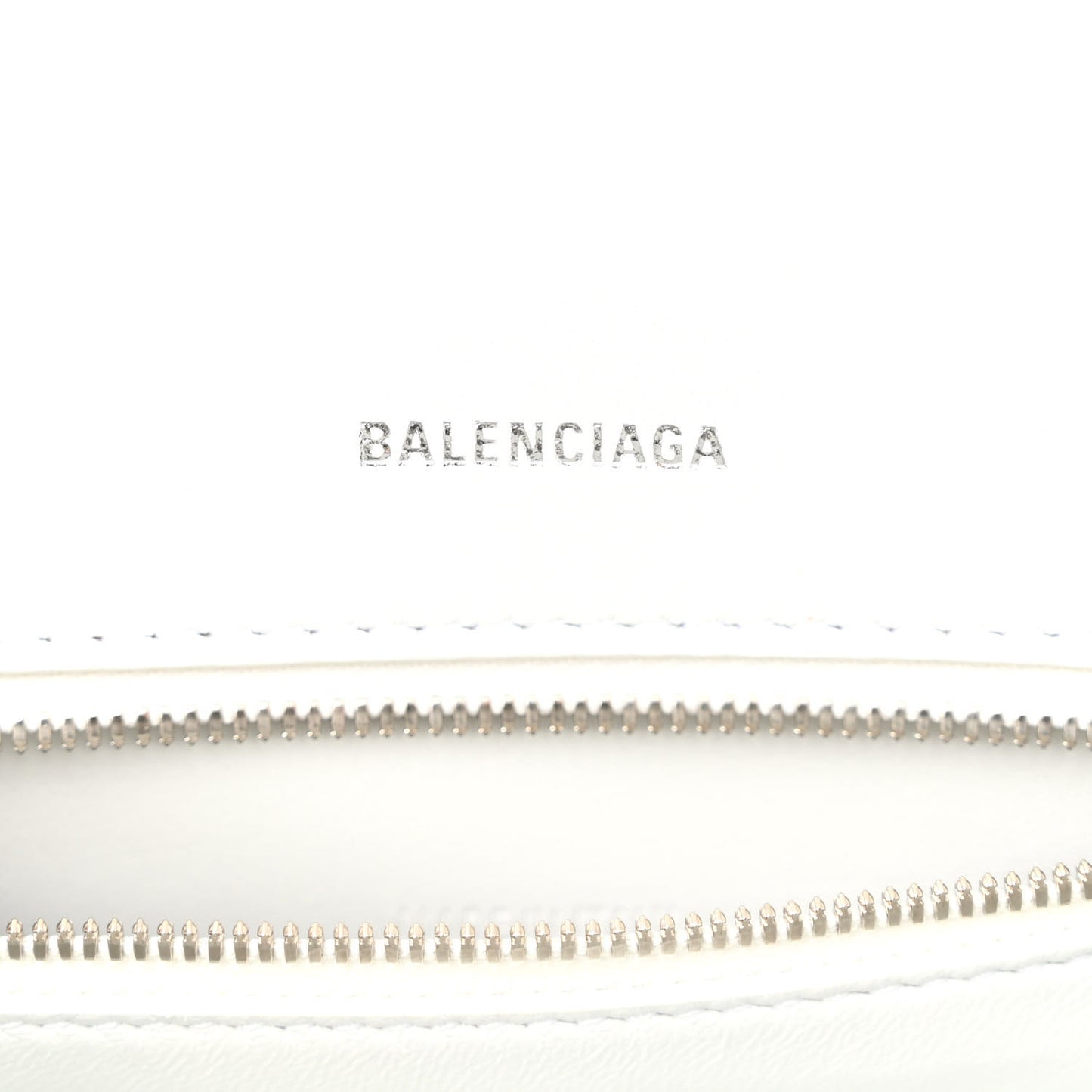 Matte Calfskin Snake Embossed Tonal B Small Hourglass Top Handle Bag Optic White