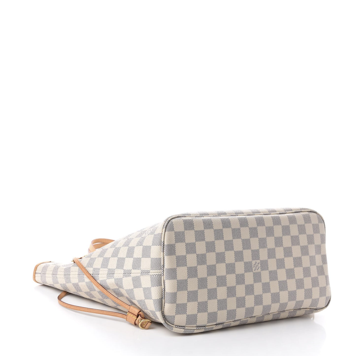 Damier Azur Neo Neverfull MM Rose Ballerine