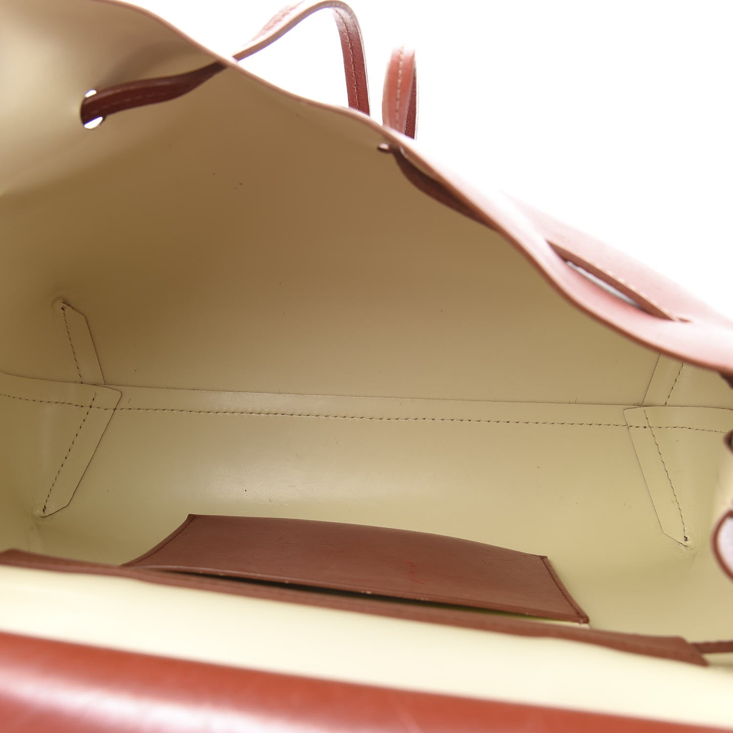 Mansur Gavriel Calfskin Mini Lady Bag Brandy Cleo 5 of 16