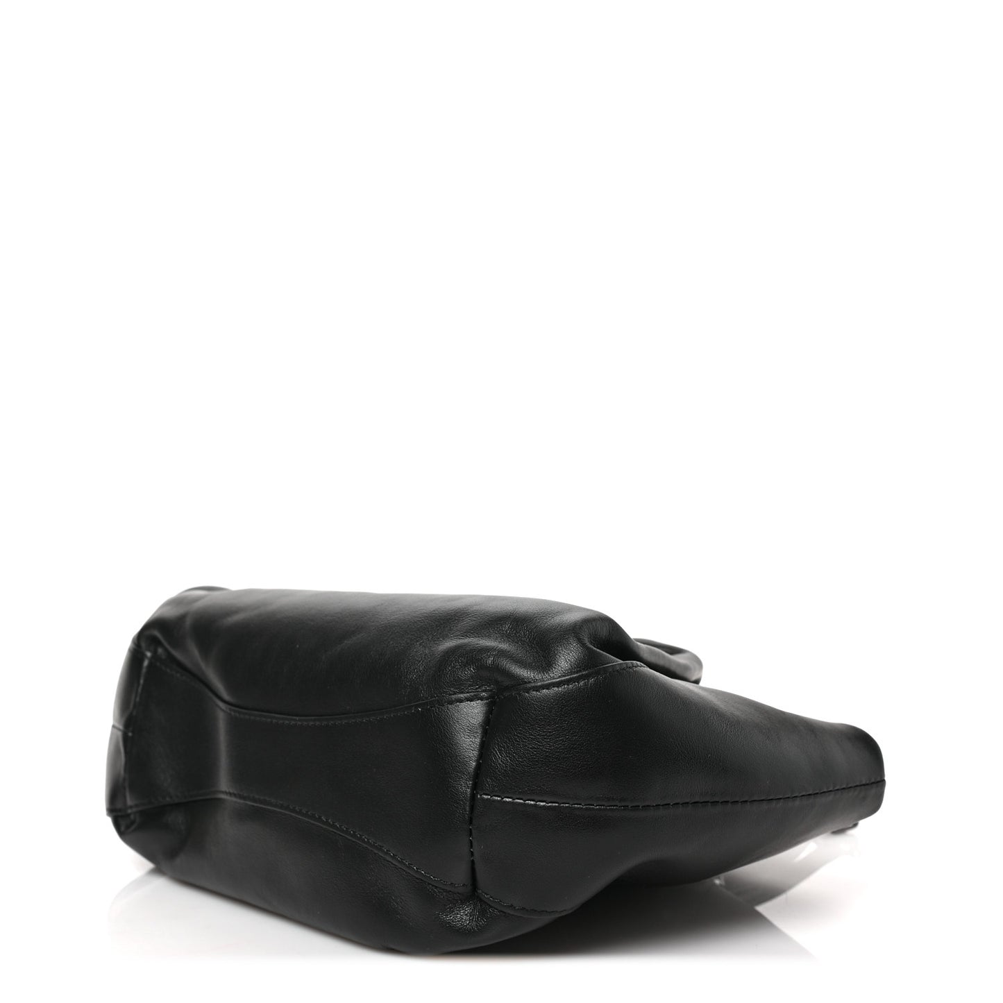 Calfskin Kenny Shoulder Bag Black