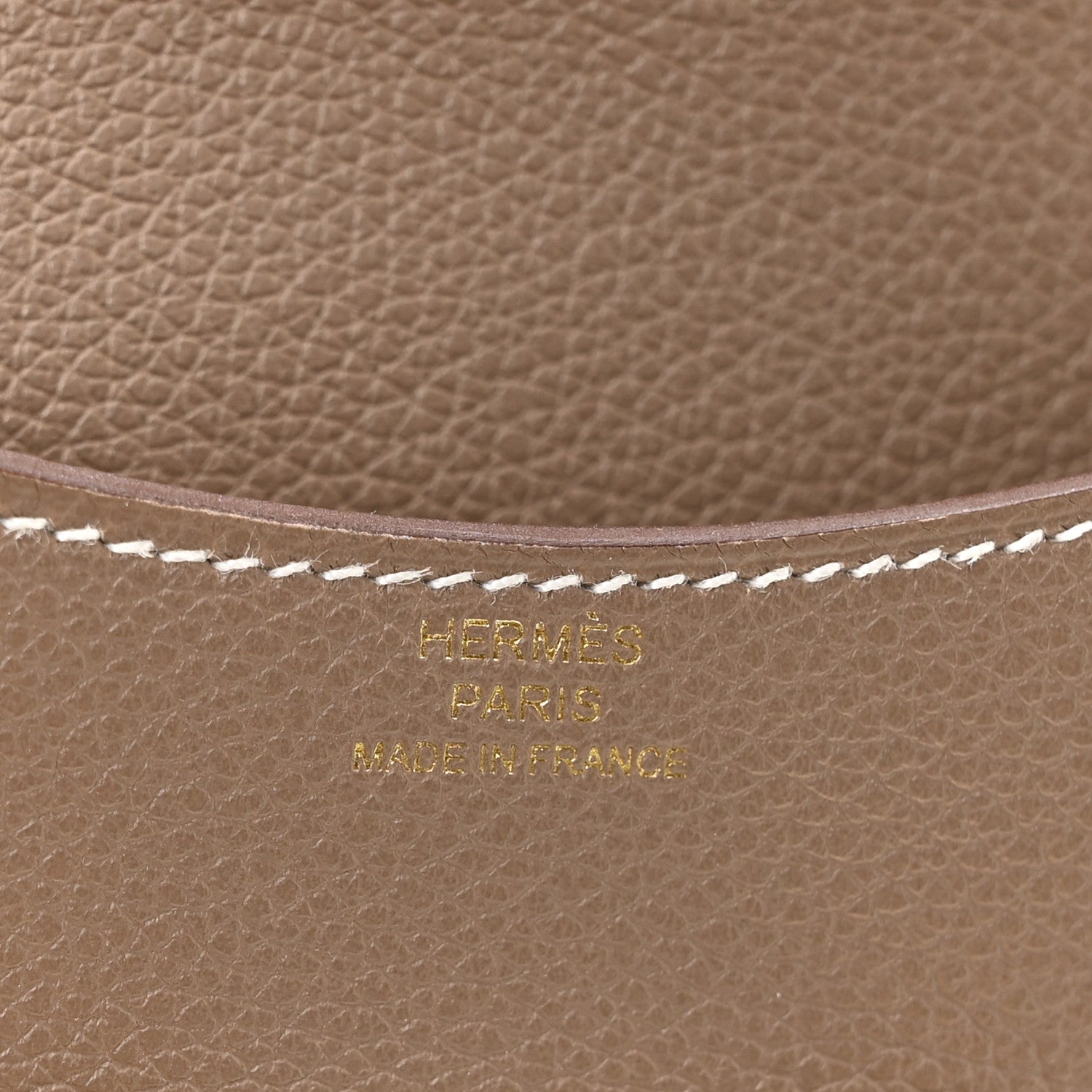 Hermes Evercolor Constance Slim Wallet Etoupe 7 of 9