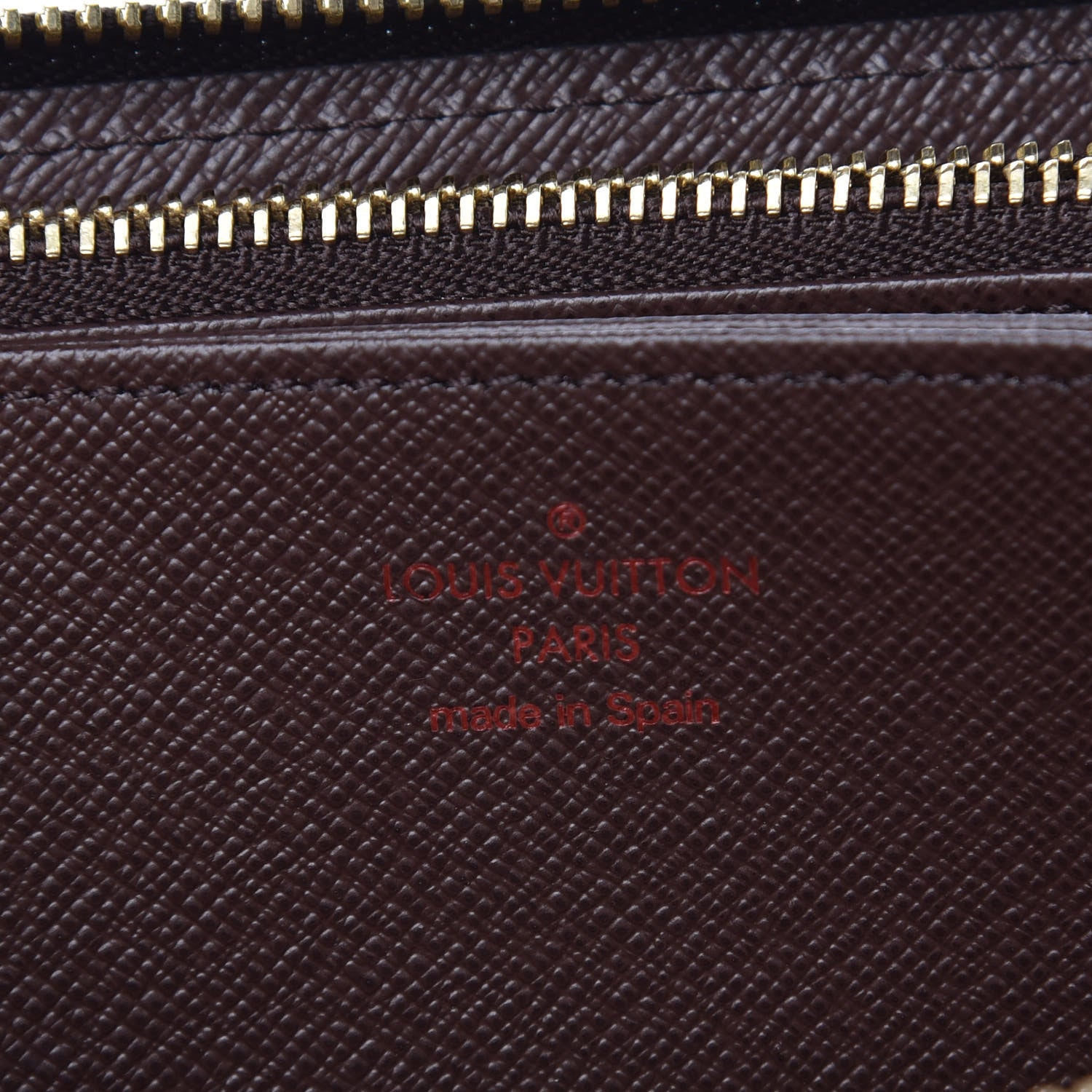Louis Vuitton Damier Ebene Zippy Wallet 6 of 7