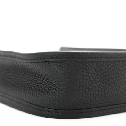 Hermes Taurillon Clemence Evelyne TPM Black 6 of 12