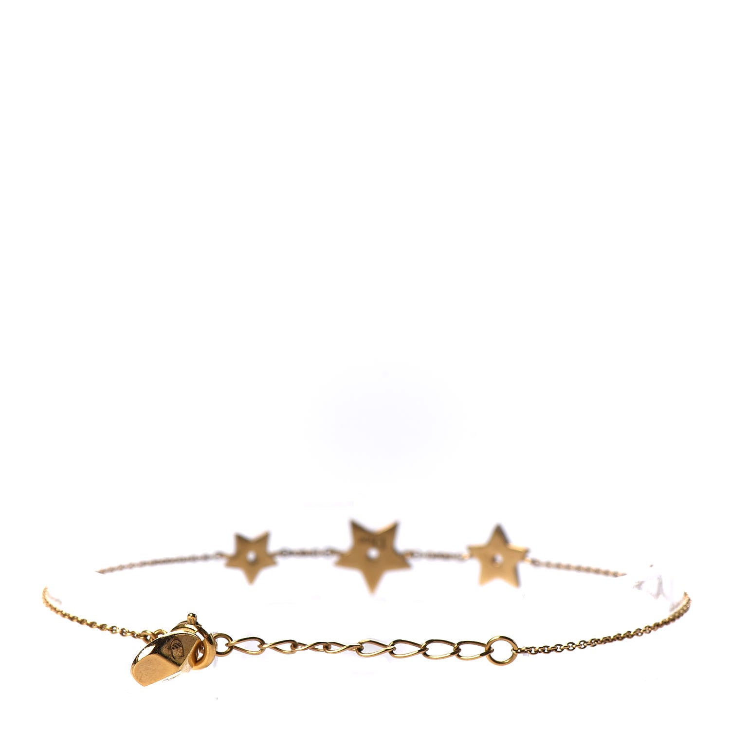 Christian Dior Star Charms Bracelet Gold 2 of 6