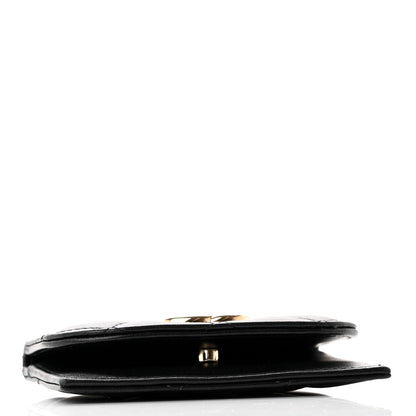 Chanel Lambskin Quilted Flap Card Holder Black 4 of 10