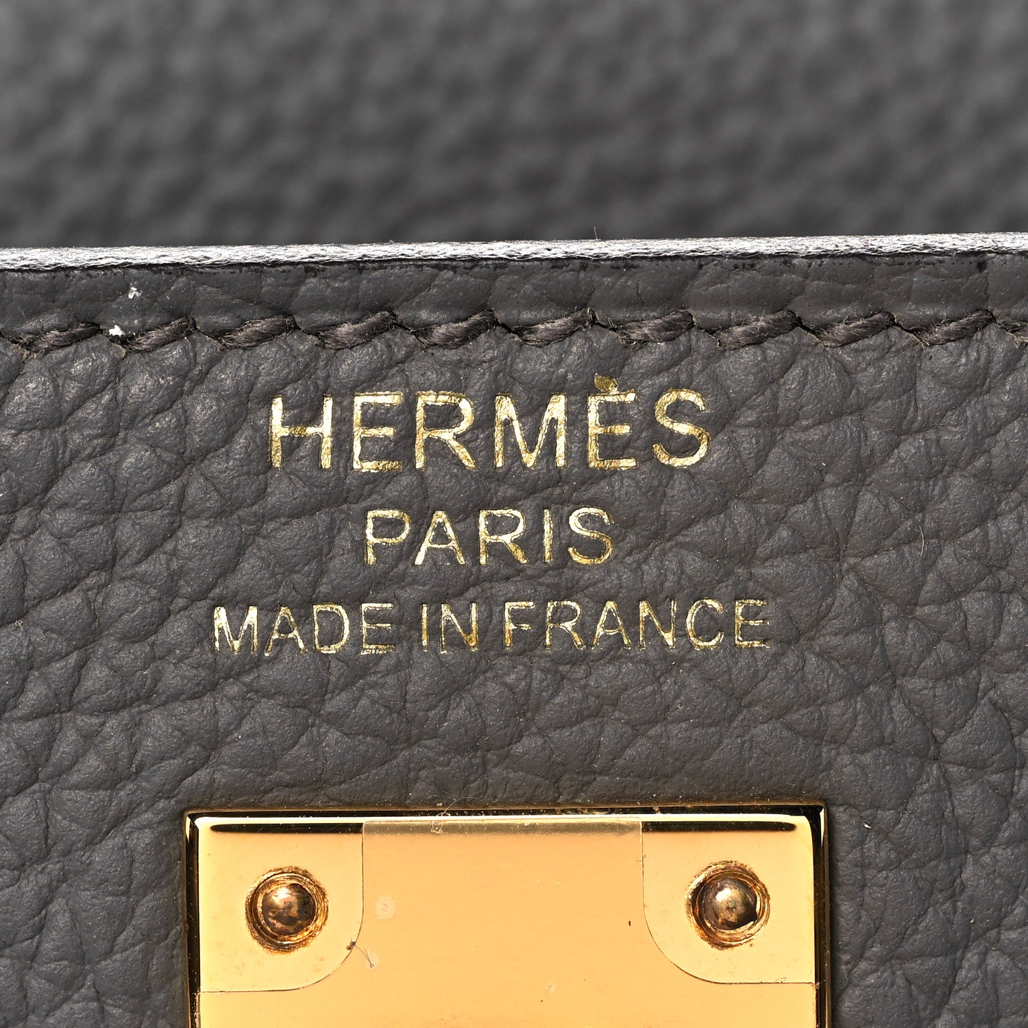 Hermes Togo Kelly Retourne 25 Etain 22 of 34
