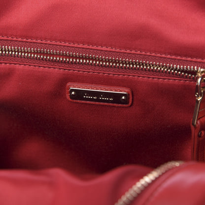 Miu Miu Nappa Matelasse Backpack Fuoco 7 of 8