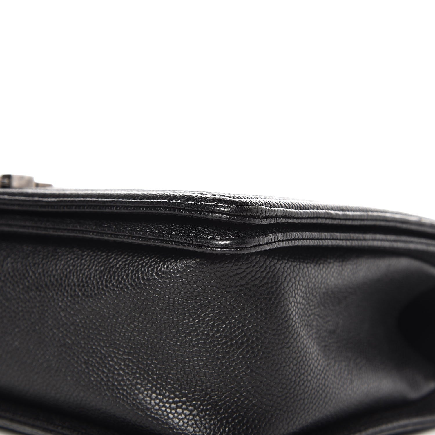 Chanel Caviar Quilted New Medium Boy Flap Black 9 of 10