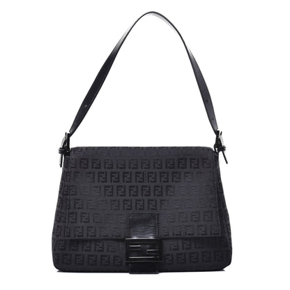 Fendi Zucchino Mama Baguette Black 1 of 8
