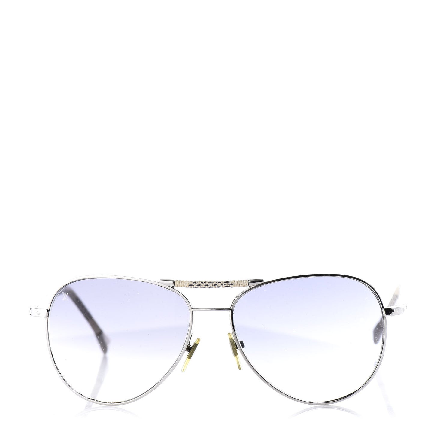 Damier Azur Conspiration Pilote Aviator Sunglasses Z0203U
