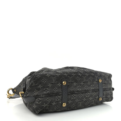 Louis Vuitton Denim Neo Cabby GM Black 4 of 12