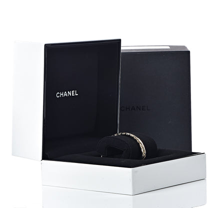 Chanel 18K Yellow Gold Coco Crush Bangle Bracelet M 5 of 5