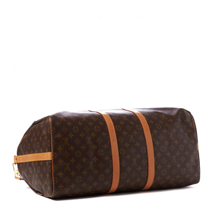 Louis Vuitton Monogram Keepall Bandouliere 55 3 of 13
