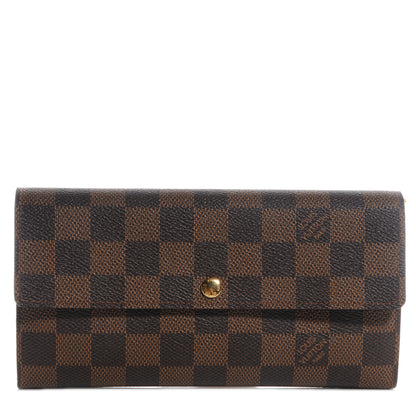 Louis Vuitton Damier Ebene Sarah Wallet 1 of 7