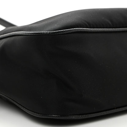 Prada Tessuto Nylon Saffiano Mini Re-Edition 2005 Bag Black 9 of 10