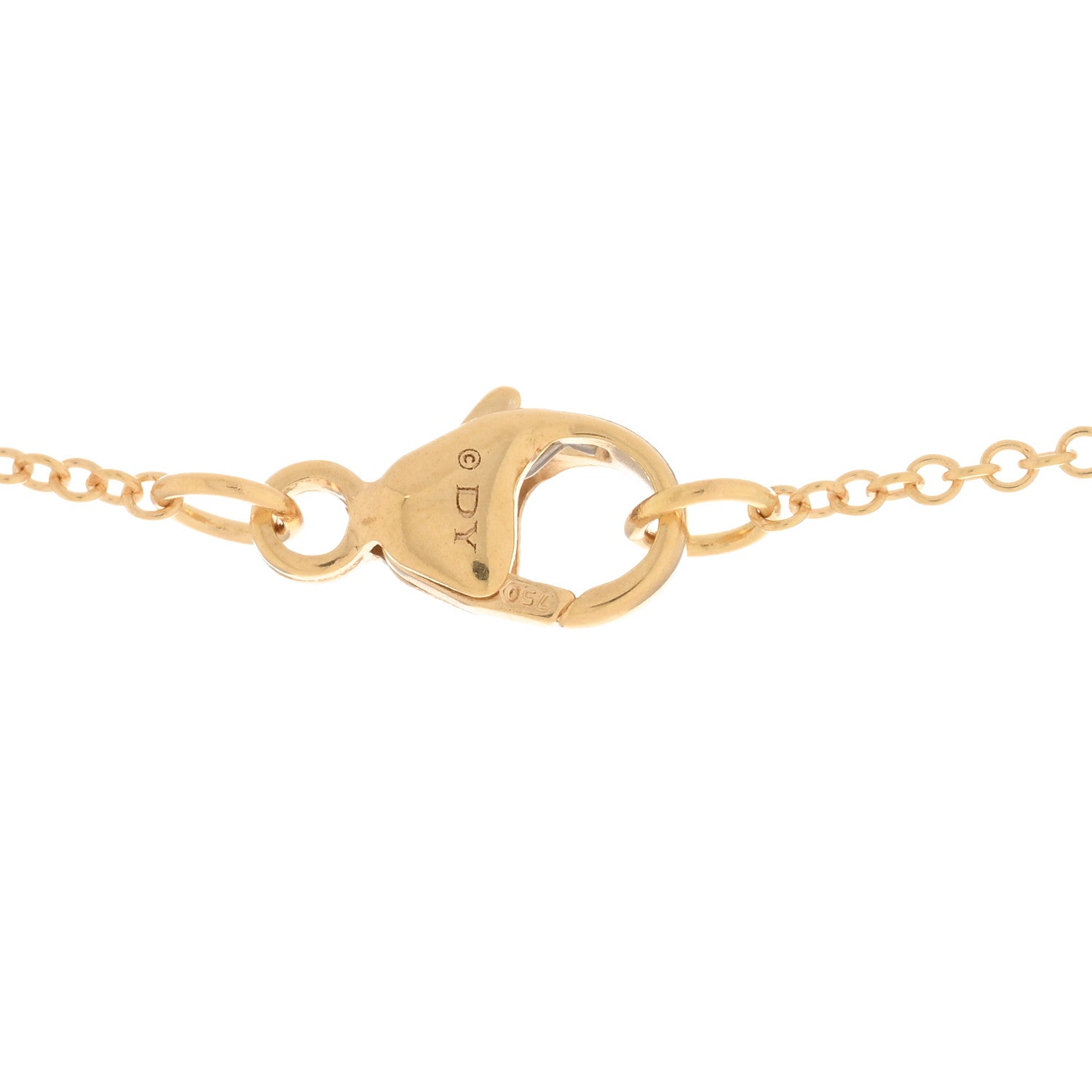 David Yurman 18K Yellow Gold Solari Drop Necklace 3 of 3