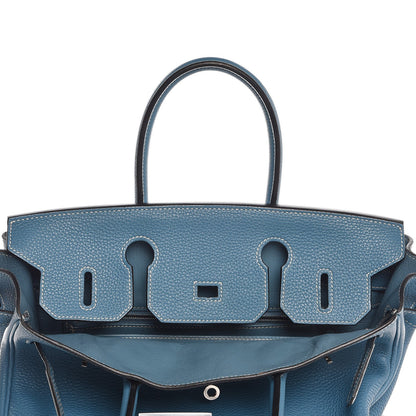 Hermes Togo Birkin 30 Blue Jean 25 of 35