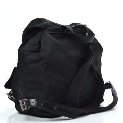 Prada Nylon Vela Medium Backpack Black 2 of 11