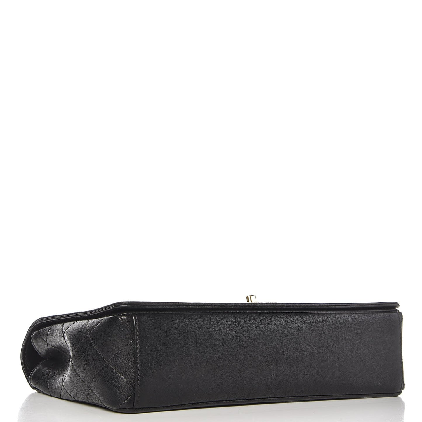 Sheepskin Quilted Vintage Mademoiselle Flap Black
